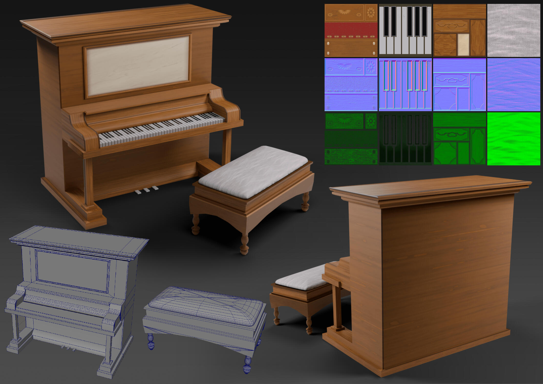 Piano &amp; Piano Chair